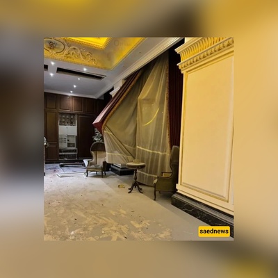 طالع جدید من منزل شمخانی بعد محاوله الاغتیال الإسرائیلیه + فیدیو