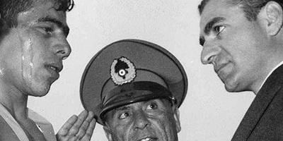 الیوم الذی ذاق فیه الشاه الإهانه الحقیقیه أمام تختی + صور ملهمه لتختی