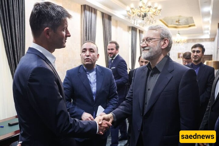لاریجانی یستقبل مستشار الأمن القومی السویسری