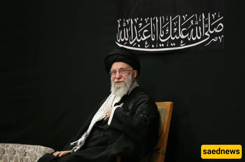 انعکاس دخول قائد الثوره الإسلامیه الملحمی إلى حسینیه الإمام الخمینی على قناه العربیه + فیدیو / أبطال علمدار خامنئی الحارس...