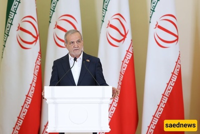 بزشکیان: التعاون الثنائی والموسع هو الحل لتحیید العقوبات الأمریکیه