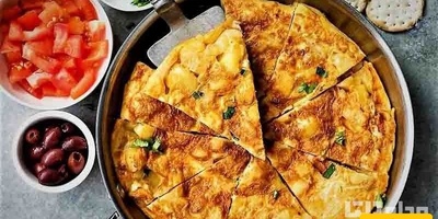 کیفیه تحضیر عجه البطاطس الإسبانیه البسیطه خطوه بخطوه