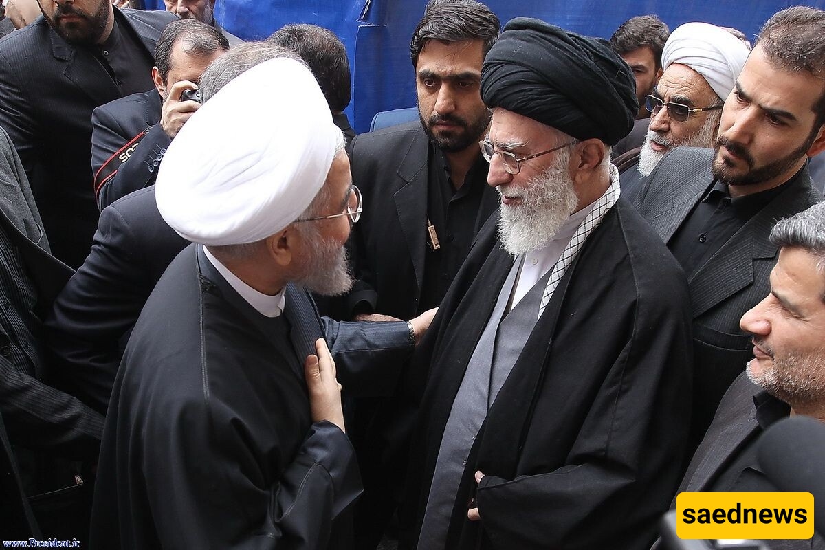 روحانی و خامنئی