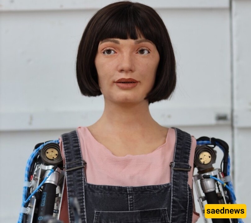 بیع لوحه «إله الذکاء الاصطناعی» الأولى التی ابتکرها روبوت بشری مقابل 1.8 ملیار دولار + صور