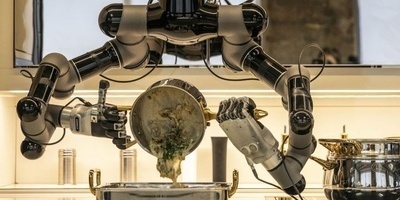 المطبخ الروبوتی یستخدم الذکاء الاصطناعی لتقدیم 120 وجبه فی الساعه – تحول کبیر فی صناعه المطاعم