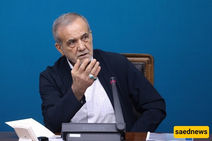 بزشکیان: استطعنا الصمود امام امریکا والصهاینه بفضل حضور الشعب فی المیدان