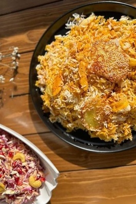 وصفه أرز بالملفوف والدجاج المبشور