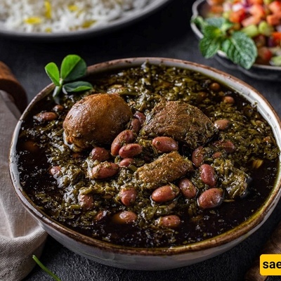 دلیل خطوه بخطوه لتحضیر قرمه سبزی المنزلی الأصیل (یخنه الأعشاب الفارسیه)